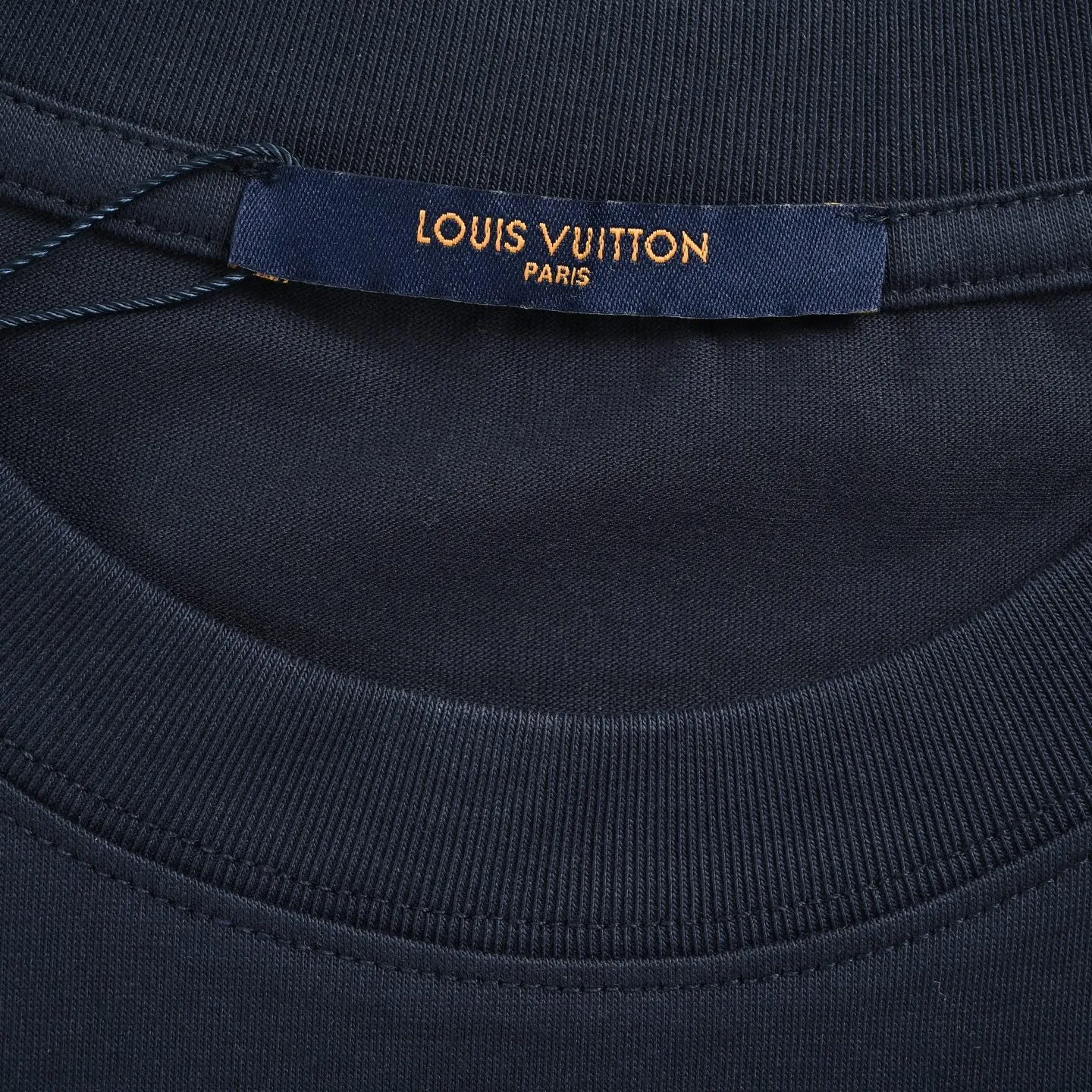 Louis Vuitton/Louis Vuitton beaded embroidered monogram short sleeves